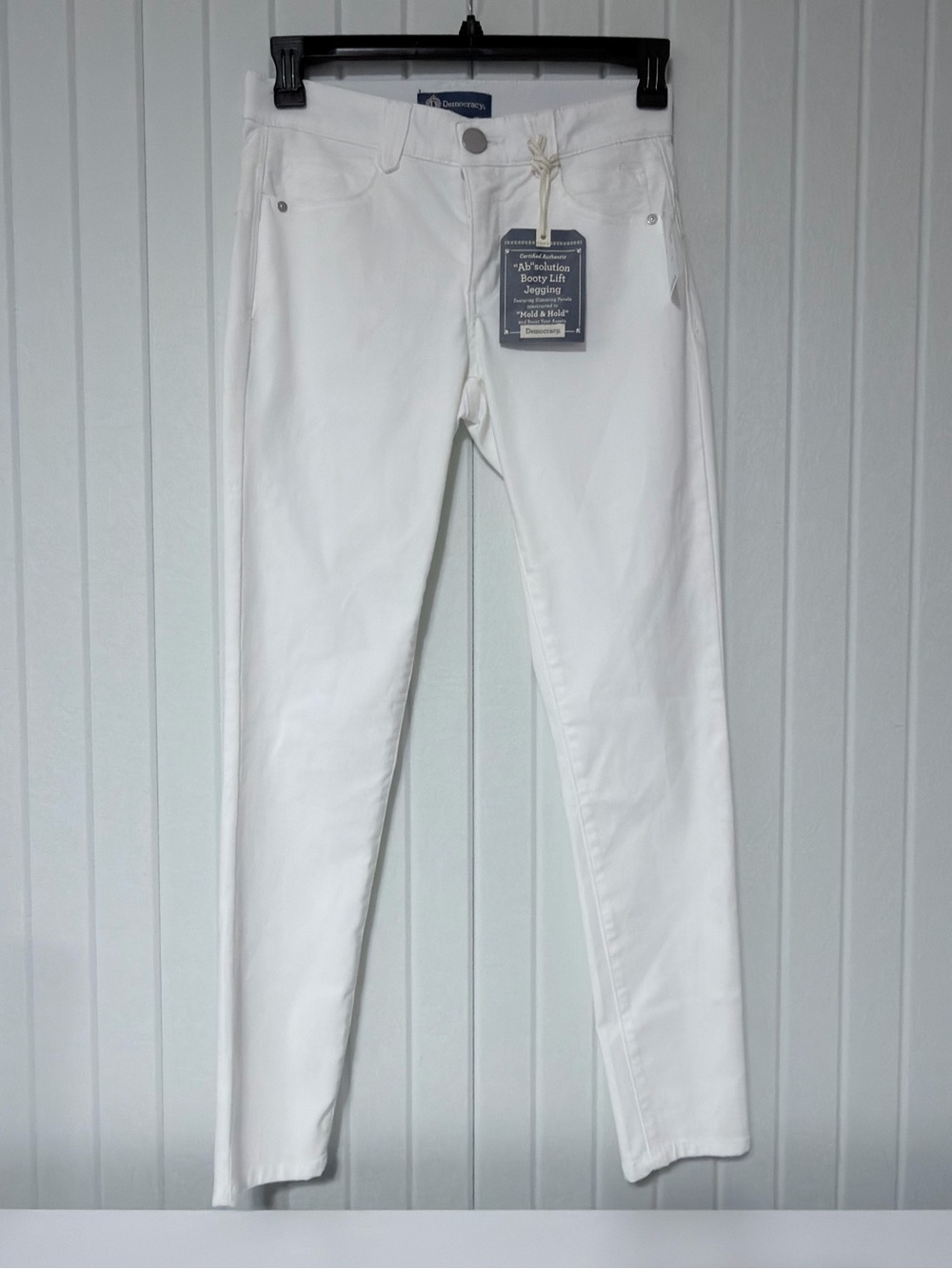 Democracy Ab Solution White Booty Lift Jeggings Women’s Skinny Jeans